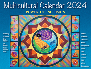 2024 Multicultural Diversity Calendar Wall